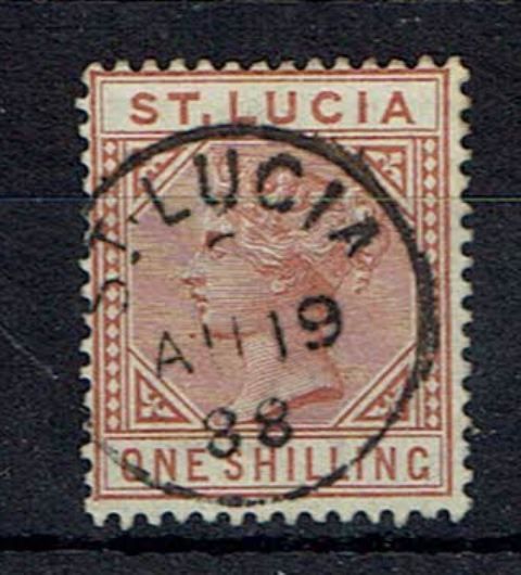 Image of St Lucia SG 36 FU British Commonwealth Stamp